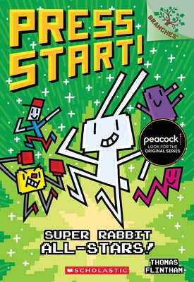 Super Rabbit All-Stars!: A Branches Book (Press Start! #8): Volume 8 Paperback Scholastic Inc.
