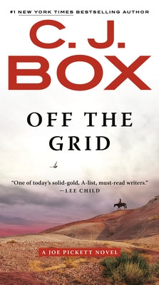 Cover of the mass market paperbound novel "Off the Grid" by G.P. Putnam's Sons, featuring a mysterious outdoor scene.