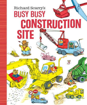 Richard Scarry's Busy Busy Construction Site Board Book Golden Books