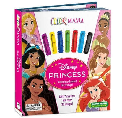 Disney Princess: Colormania: With 7 Felt Tip Pens and 30 Pages of Coloring Other Igloo Books