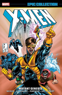 Marvel Universe X-Men Epic Collection Mutant Genesis paperback comic book with colorful cover art.