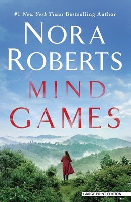 Large print paperback book titled "Mind Games" by Large Print Press with colorful cover art.