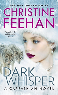 Paperback of Dark Whisper novel by Penguin Publishing Group, featuring a dark and mysterious cover design.
