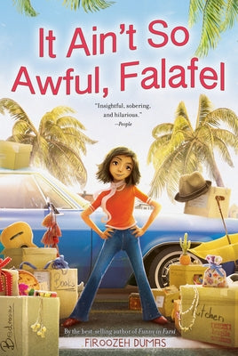 Paperback of "It Ain't So Awful, Falafel" by Clarion Books, showing the book cover with colorful illustrations and title.