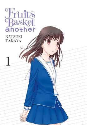 Paperback of Fruits Basket Another, Vol. 1 manga by Yen Press featuring colorful cover art with characters from the series.