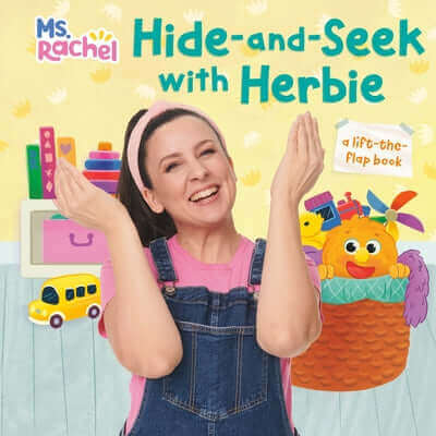 Hide and Seek with Herbie (Ms. Rachel) Board Book Random House Books for Young Readers