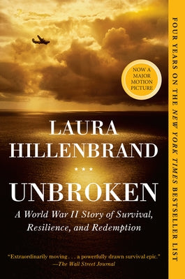 Paperback of "Unbroken" by Random House Trade, showing the book cover with title and author details.