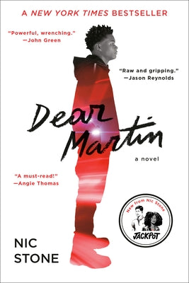 Paperback of Dear Martin by Crown Books for Young Readers, showing the book cover with title and author details.