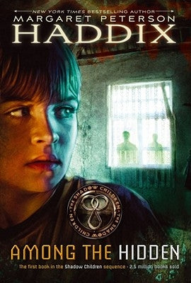 Paperback of Among the Hidden by Simon & Schuster Books for Young Readers, showing the book cover with title and author details.