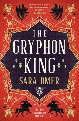 Paperback of The Gryphon King by Titan Books UK, featuring the book cover with fantasy artwork and title text.