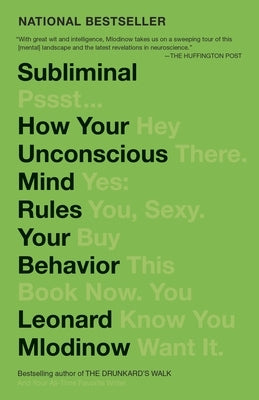 Paperback of Subliminal by Knopf Doubleday Publishing Group, showing the book cover with title and author's name.
