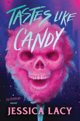 Paperback of "Tastes Like Candy" by Sourcebooks Fire showing the book cover with colorful design and title text.