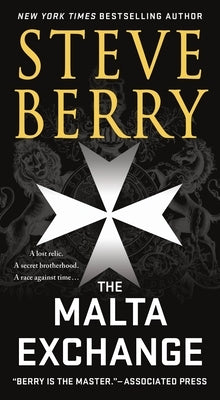 Mass market paperback of The Malta Exchange by St Martins Mass Market, showing the book cover with title and author.
