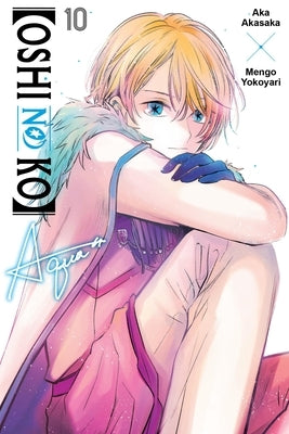 Paperback of Oshi No Ko Volume 10 by Yen Press, featuring cover art and illustrations from the manga series.