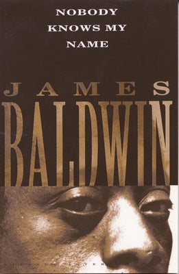 Vintage Nobody Knows My Name paperback book with a cover showing the title and author artwork.
