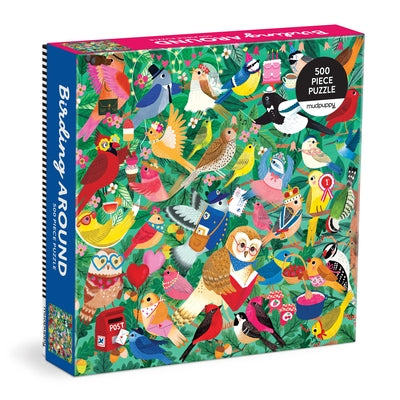 Birding Around 500 Piece Family Puzzle Other Galison