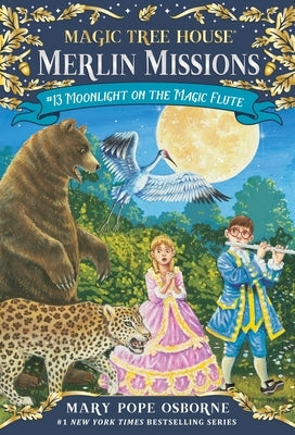 Paperback of Moonlight on the Magic Flute by Random House Books for Young Readers, showing the book cover with a magical, moonlit scene.