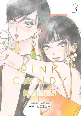 Pink Candy Kiss, Vol. 3 paperback manga by Viz Media featuring colorful cover art with characters and vibrant design.