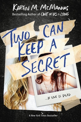 Paperback of "Two Can Keep a Secret" by Ember, showing the book cover with title and author details.