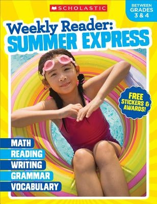 Paperback Weekly Reader: Summer Express for Grades 3 & 4 by Teaching Resources, featuring colorful educational pages for summer learning.