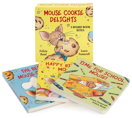 Mouse Cookie Delights: 3 Board Book Bites: The Best Mouse Cookie; Happy Birthday, Mouse!; Time for School, Mouse! Boxed Set HarperCollins