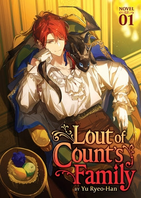 Paperback of Lout of Count's Family Vol. 1 novel by Seven Seas, showing the book cover with colorful character illustrations.