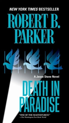 Mass market paperbound of "Death in Paradise" book by G.P. Putnam's Sons, showing the cover with title and author details.