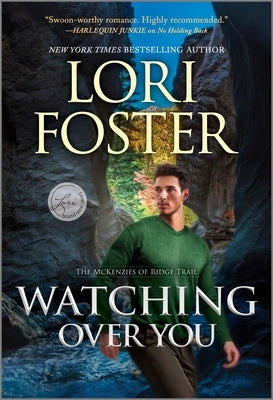 Cover image of "Watching Over You" by Hqn, a mass market paperbound novel with a dark and mysterious cover design.
