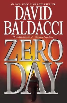 Paperback of Zero Day novel by Grand Central Publishing, featuring the book's cover with dark and intense imagery.