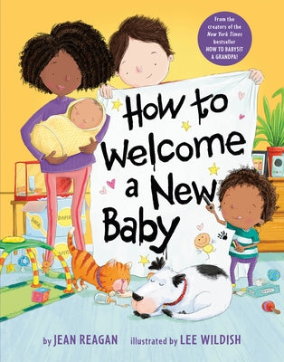How to Welcome a New Baby Board Book Alfred A. Knopf