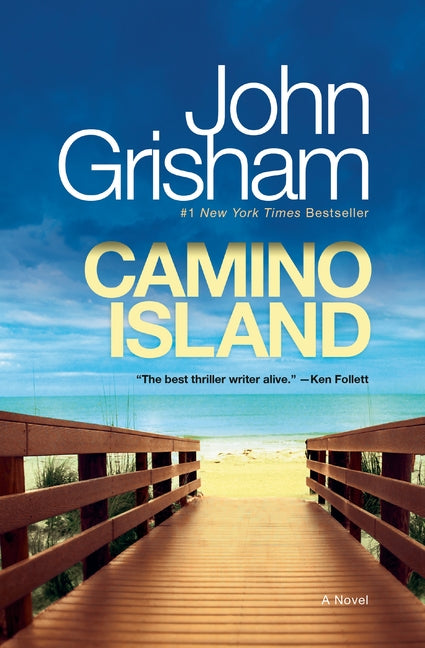 Paperback of Camino Island novel by JG Publishing featuring a book cover with ocean and island imagery