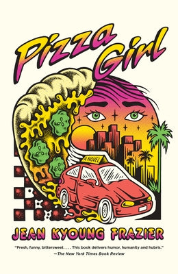Paperback of Pizza Girl by Anchor Books showing the book cover with colorful artwork and title text.