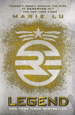 Paperback copy of the Speak Legend novel by Speak, featuring the book cover design on the front.