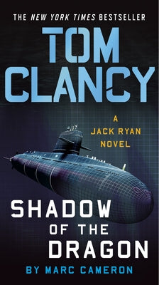 Mass market paperback of Tom Clancy Shadow of the Dragon by Berkley Books, showing the book cover with dark and red design elements.