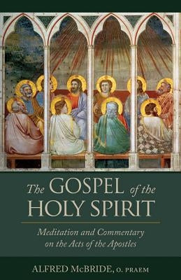 Paperback copy of The Gospel of the Holy Spirit: Meditation and Commentary on Acts by Saint Benedict Press, featuring a blue cover.