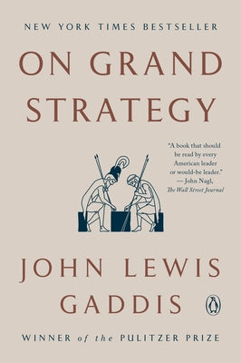 Paperback of On Grand Strategy by Penguin Books, featuring the book cover with title and author details.