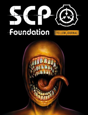 Yellow journal paperback from SCP Foundation artbook by Aloha Comics LLC, featuring cover art and design on the front.
