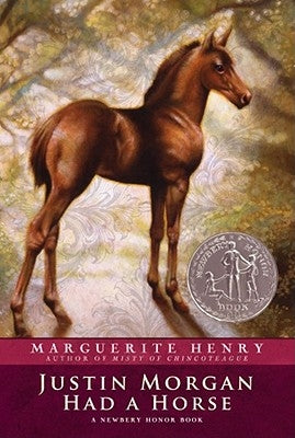 Justin Morgan Had a Horse Paperback Aladdin Paperbacks