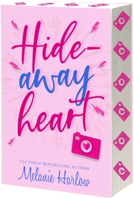 Cover of the Hideaway Heart paperback by Entangled: Amara, featuring a romantic design with a heart and soft colors.