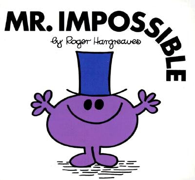 Paperback copy of Mr. Impossible novel by Grosset & Dunlap, showing the front cover with colorful artwork.
