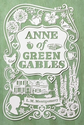 Paperback of Anne of Green Gables by Aladdin Paperbacks featuring the cover illustration with young girl and lush green landscape.