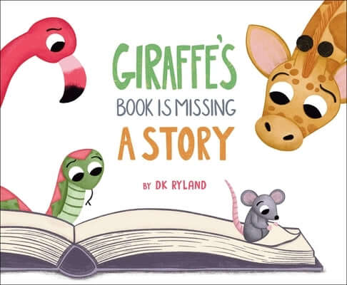 Giraffe's Book Is Missing a Story Hardcover Page Street Kids