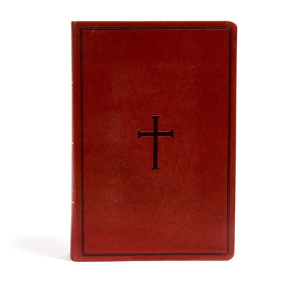 KJV Super Giant Print Reference Bible, Brown Leathertouch, Indexed by Holman Bible Publishers