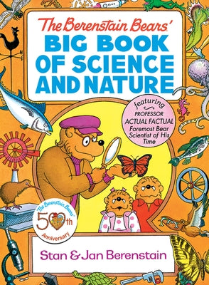 Paperback of The Berenstain Bears' Big Book of Science and Nature by Dover Publications, featuring colorful science and nature illustrations.