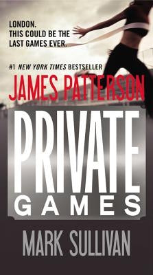 Mass market paperbound copy of "Private Games" by Little Brown and Company, showing the book's cover with title and author.