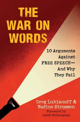 Paperback of "The War on Words: 10 Arguments Against Free Speech" by Heresy Press, showing the book cover with title and author.