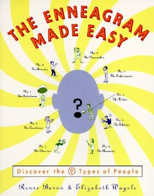 Paperback of The Enneagram Made Easy book by HarperOne, showing the front cover with title and colorful design elements.
