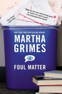 Paperback copy of Foul Matter by Berkley Books, featuring the book cover with dark and mysterious design.
