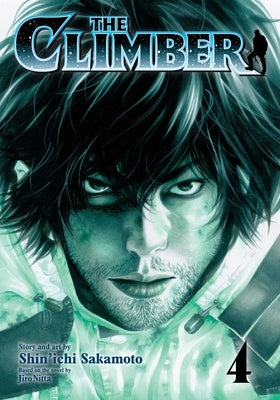Paperback of The Climber, Vol. 4 manga by Viz Media featuring a cover illustration of a mountain climber.