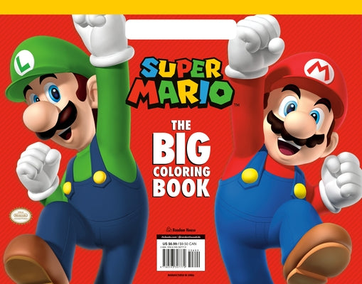 Super Mario: The Big Coloring Book (Nintendo(r)) Paperback Random House Books for Young Readers